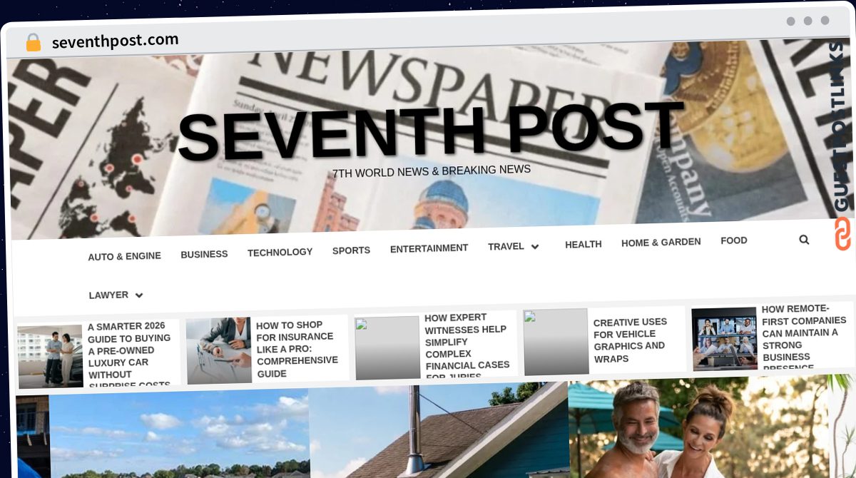 Publish Guest Post on seventhpost.com