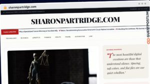 Publish Guest Post on sharonpartridge.com