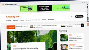 Publish Guest Post on shopbywe.com