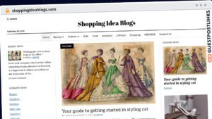 Publish Guest Post on shoppingideablogs.com