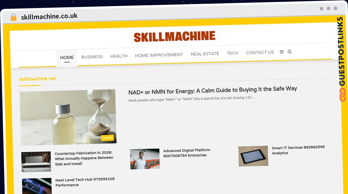 Publish Guest Post on skillmachine.co.uk