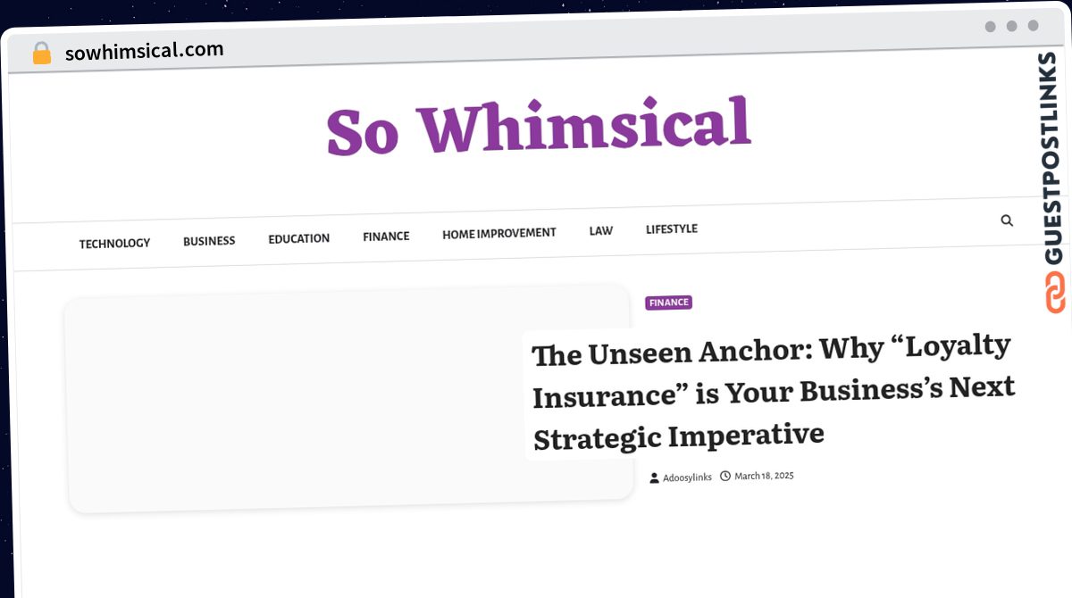 Publish Guest Post on sowhimsical.com