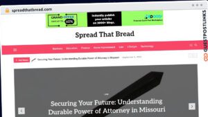 Publish Guest Post on spreadthatbread.com