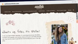 Publish Guest Post on stellaswardrobe.com