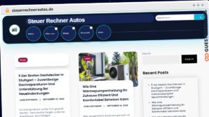 Publish Guest Post on steuerrechnerautos.de