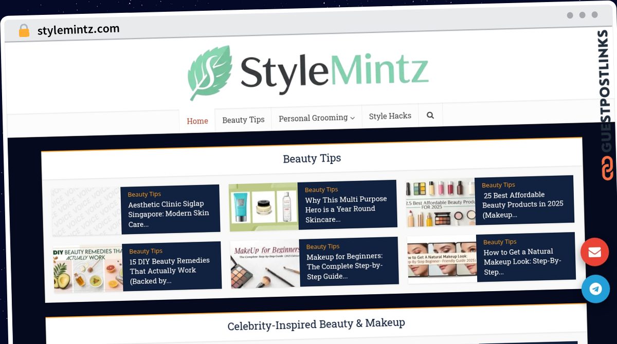 Publish Guest Post on stylemintz.com
