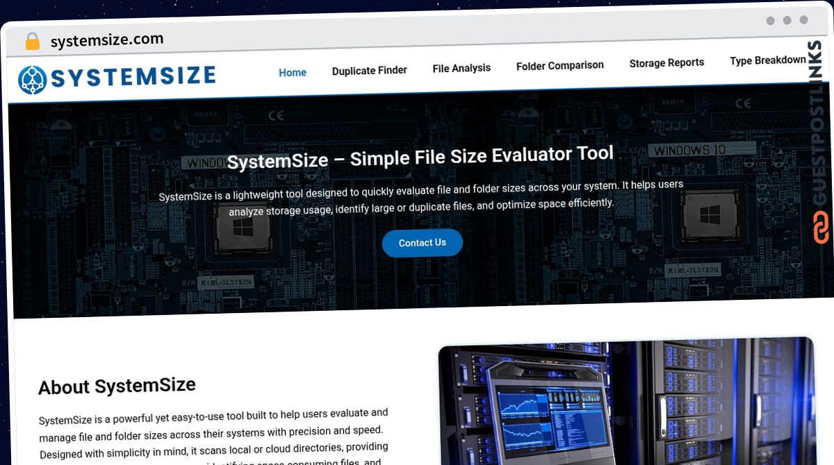 Publish Guest Post on systemsize.com