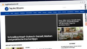 Publish Guest Post on tagdeswissens.de