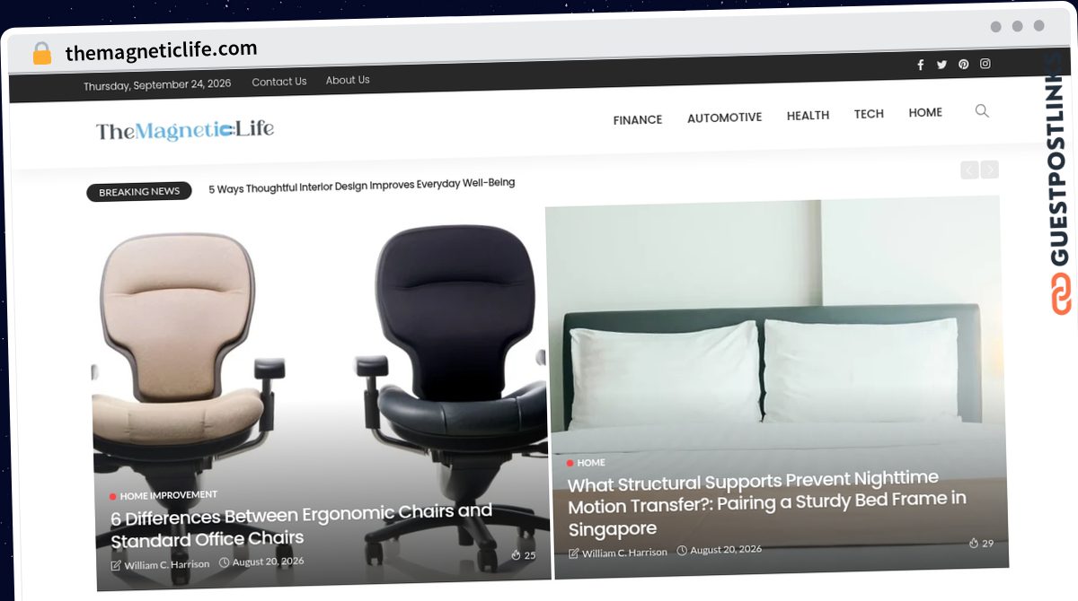 Publish Guest Post on themagneticlife.com