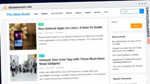 Publish Guest Post on themetarush.com