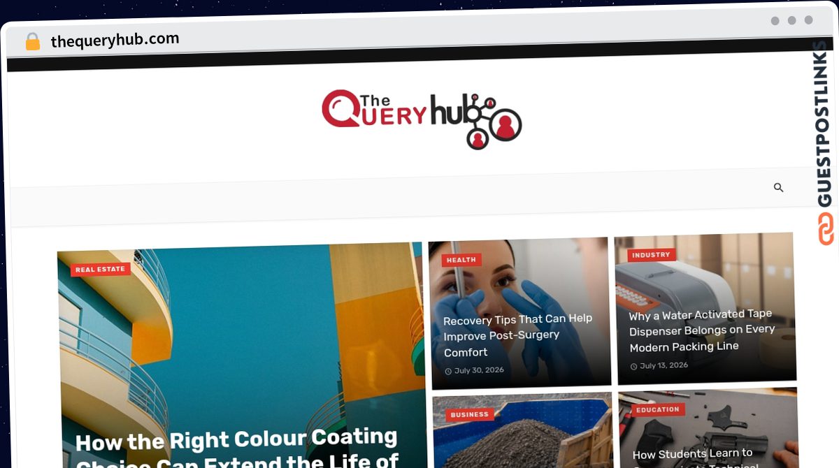 Publish Guest Post on thequeryhub.com