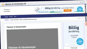 Publish Guest Post on tilbehør-til-håndarbejde.dk