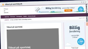 Publish Guest Post on tilbud-på-sportstøj.dk