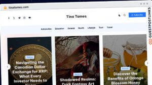 Publish Guest Post on tinatames.com