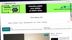 Publish Guest Post on tomhannaart.com