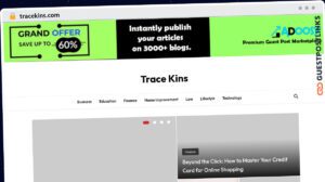 Publish Guest Post on tracekins.com