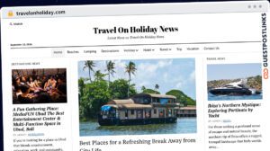 Publish Guest Post on travelonholiday.com