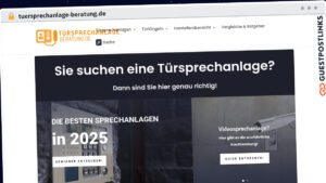 Publish Guest Post on tuersprechanlage-beratung.de