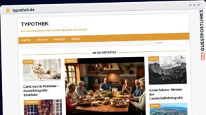 Publish Guest Post on typothek.de