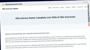 Publish Guest Post on ulluactressname.com