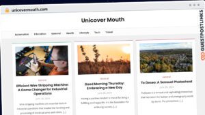 Publish Guest Post on unicovermouth.com