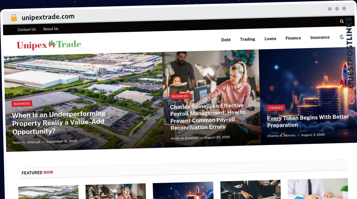 Publish Guest Post on unipextrade.com