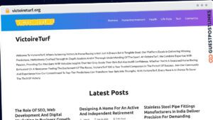 Publish Guest Post on victoireturf.org