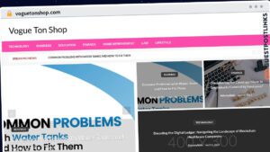 Publish Guest Post on voguetonshop.com