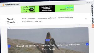 Publish Guest Post on wanitravels.com