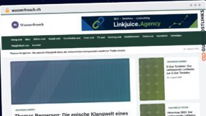 Publish Guest Post on wasserfrosch.ch