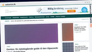 Publish Guest Post on webartist.dk