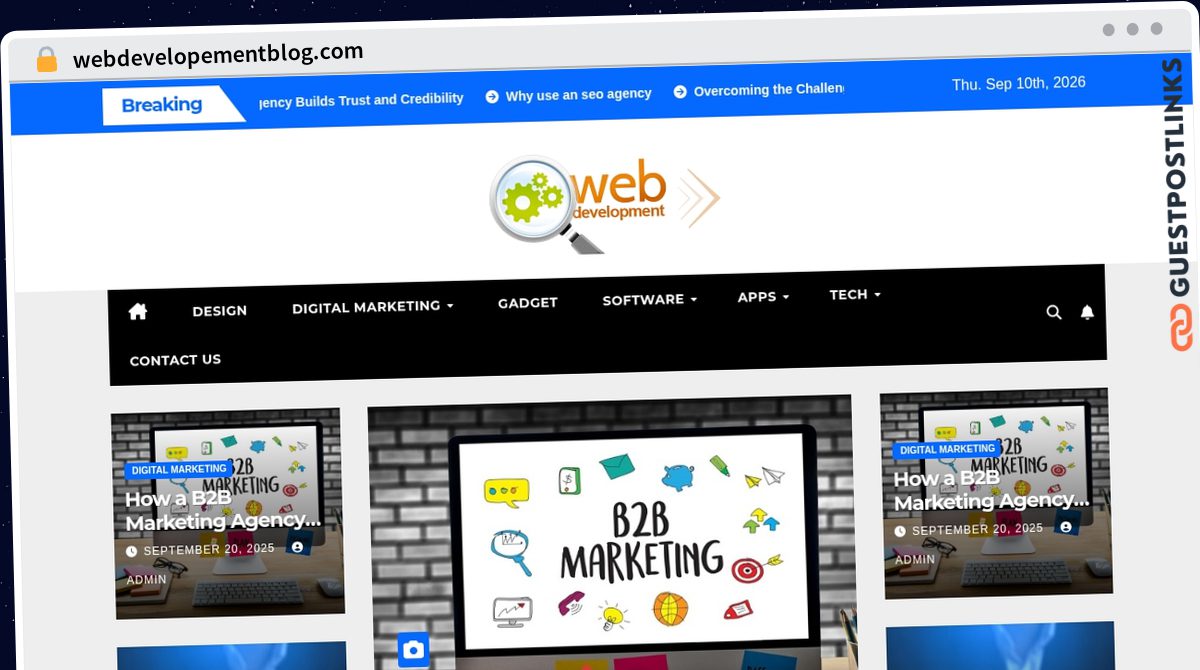 Publish Guest Post on webdevelopementblog.com