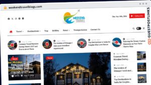 Publish Guest Post on weekendtravelblogs.com