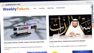Publish Guest Post on weeklytutors.com