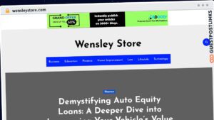 Publish Guest Post on wensleystore.com