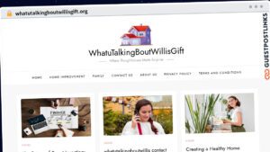 Publish Guest Post on whatutalkingboutwillisgift.org