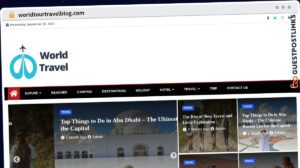 Publish Guest Post on worldtourtravelblog.com