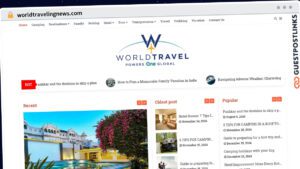 Publish Guest Post on worldtravelingnews.com