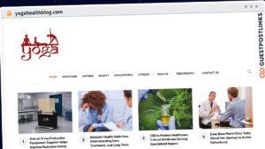 Publish Guest Post on yogahealthblog.com