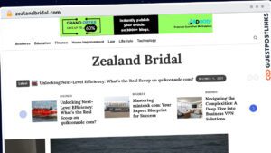 Publish Guest Post on zealandbridal.com