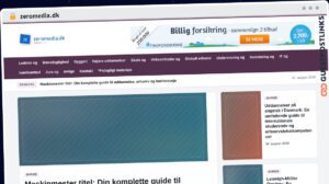 Publish Guest Post on zeromedia.dk