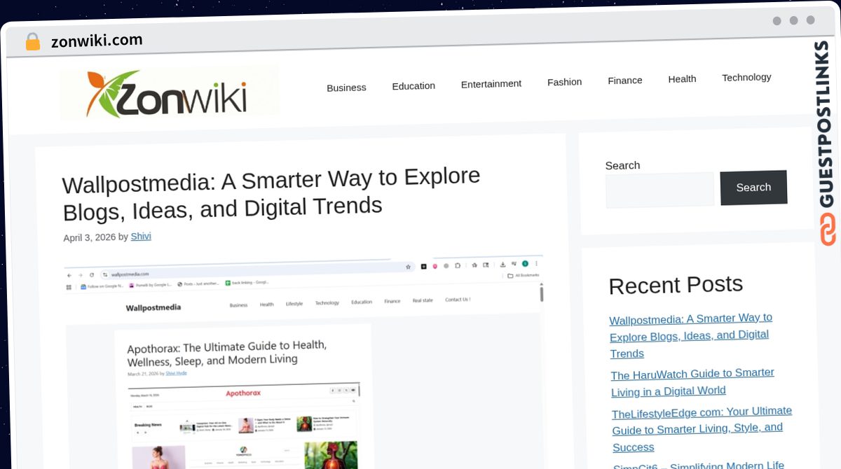 Publish Guest Post on zonwiki.com