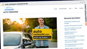 Publish Guest Post on auto-verkopen-vlaanderen.be