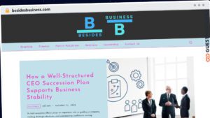 Publish Guest Post on besidesbusiness.com