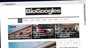 Publish Guest Post on biogoogles.de