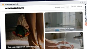 Publish Guest Post on bitwaozdrowie.pl