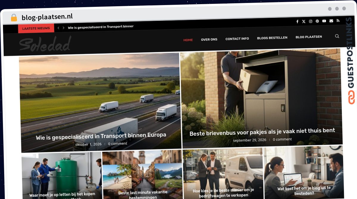 Publish Guest Post on blog-plaatsen.nl