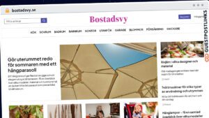 Publish Guest Post on bostadsvy.se