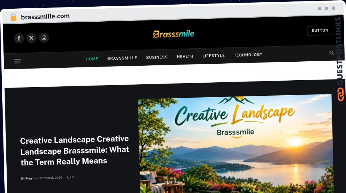 Publish Guest Post on brasssmille.com