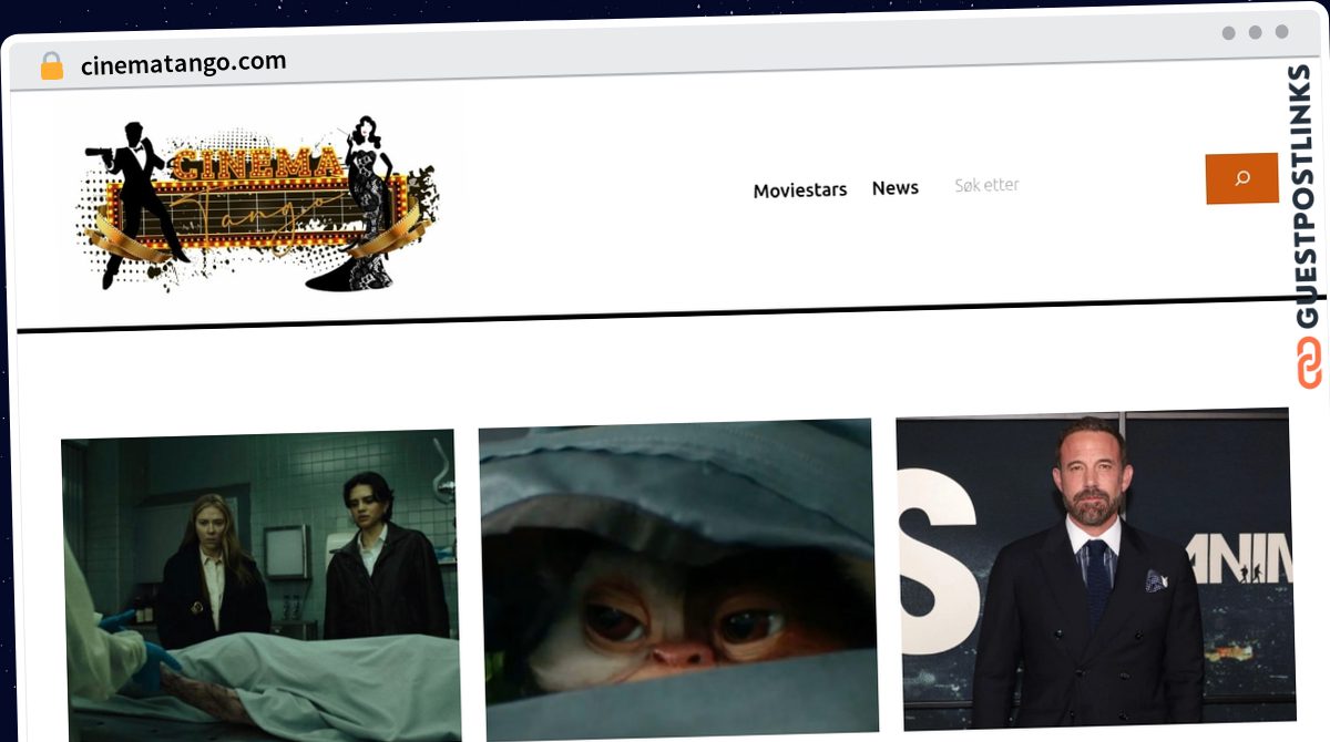 Publish Guest Post on cinematango.com